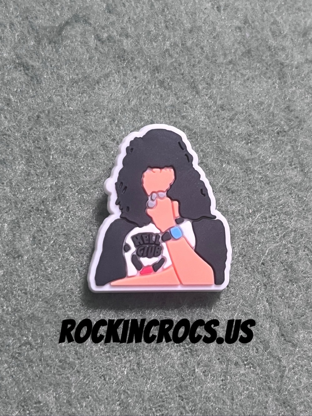 Into the Upside Down Croc Charm